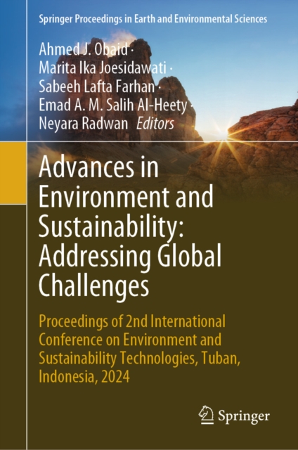 Advances in Environment and Sustainability: Addressing Global Challenges