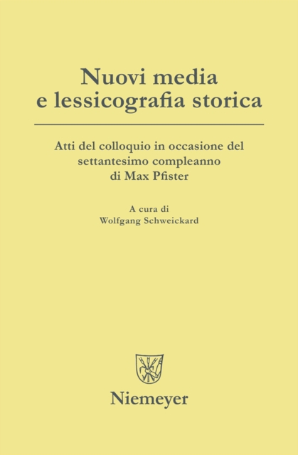 Nuovi media e lessicografia storica