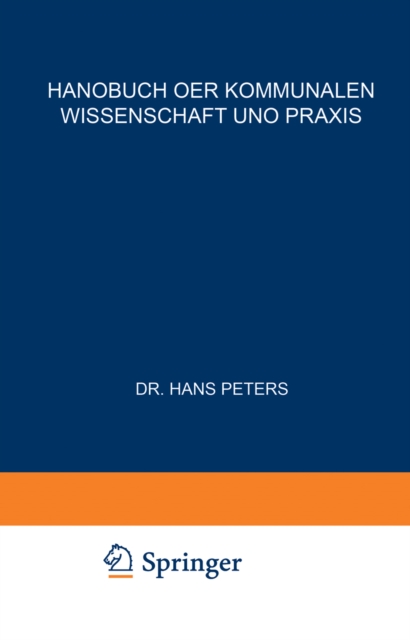 Kommunale Verwaltung