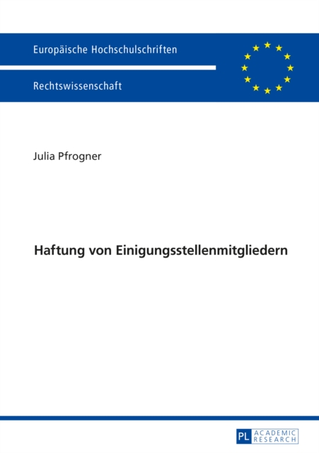 Haftung von Einigungsstellenmitgliedern
