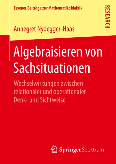 Algebraisieren von Sachsituationen