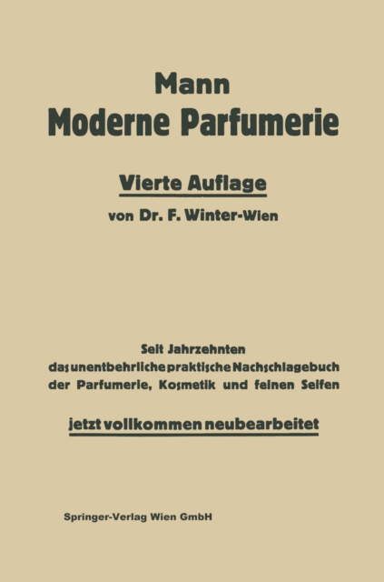Die moderne Parfumerie