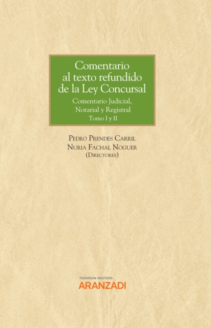 Comentario al texto refundido de la Ley Concursal