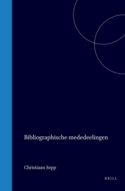 Bibliographische mededeelingen