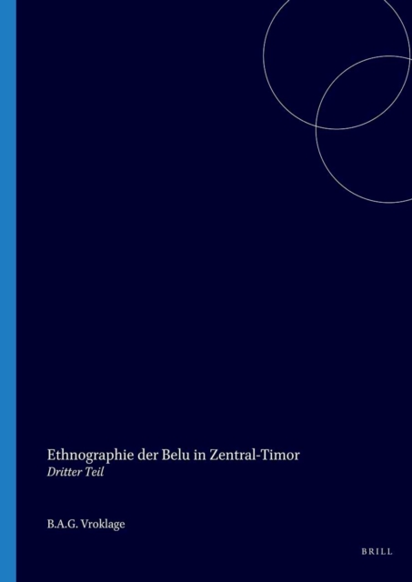 Ethnographie der Belu in Zentral Timor