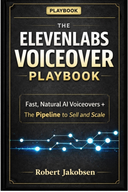 ElevenLabs Voiceover Playbook Fast, Natural AI Voiceovers, Plus the Production Pipeline to Sell and Scale