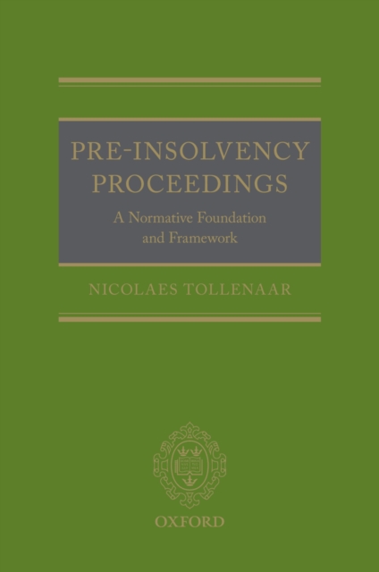 Pre-Insolvency Proceedings
