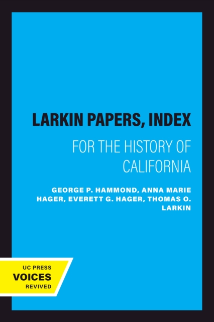 Larkin Papers, Index