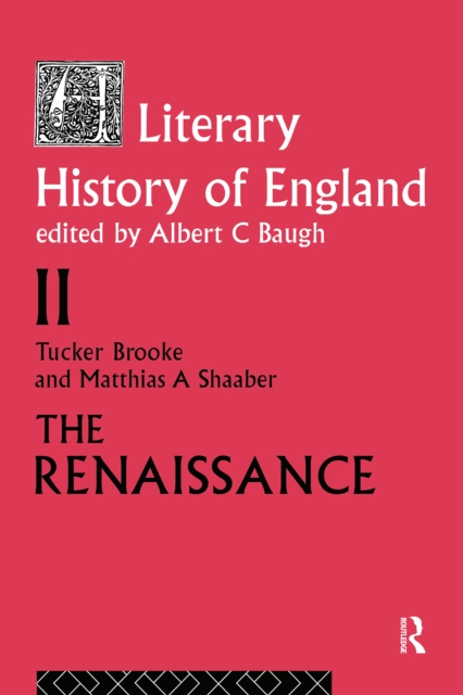 Literary History of England
