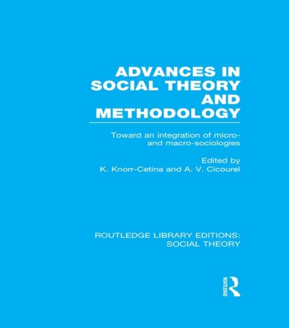 Advances in Social Theory and Methodology (RLE Social Theory)
