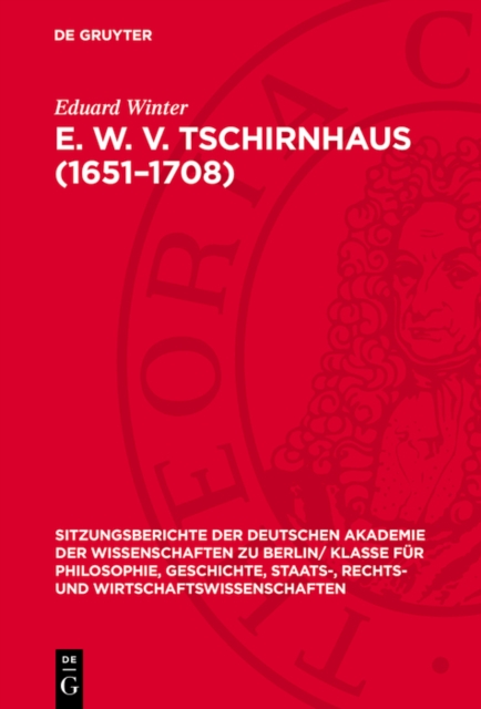 E. W. v. Tschirnhaus (1651–1708)