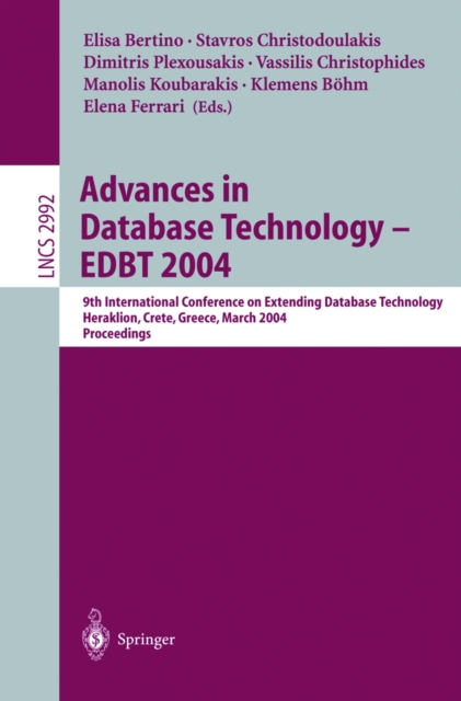Advances in Database Technology - EDBT 2004