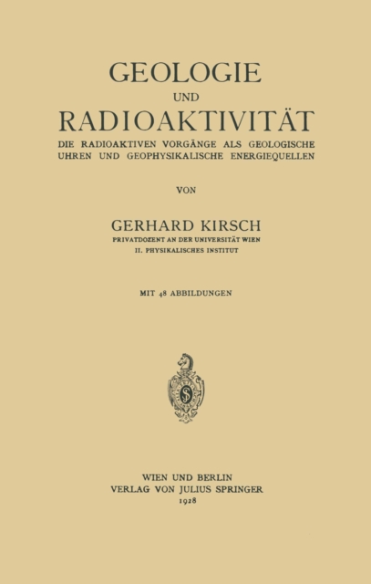 Geologie und Radioaktivität