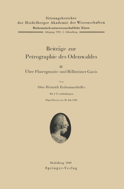 Beiträge zur Petrographie des Odenwaldes III