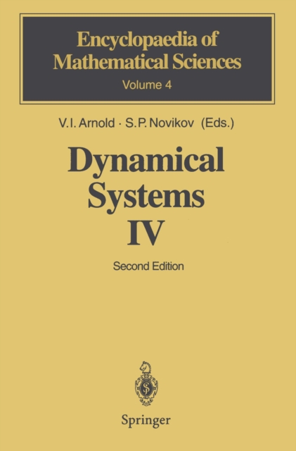 Dynamical Systems IV