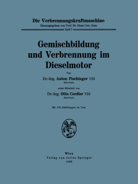 Gemischbildung und Verbrennung im Dieselmotor