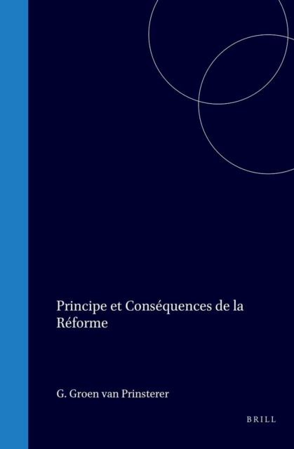 Principe et consequences de la Reforme