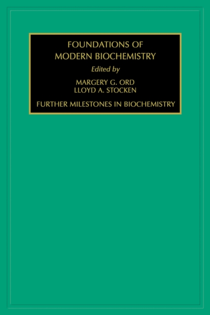Further Milestones in Biochemistry