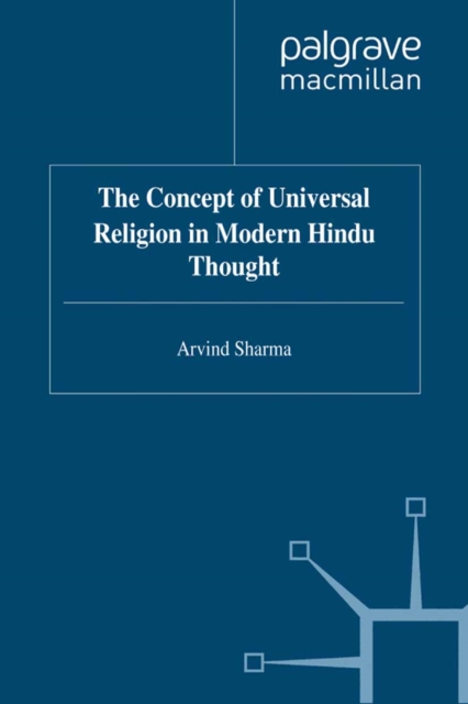 Concept of Universal Religion in Modern Hindu Thought