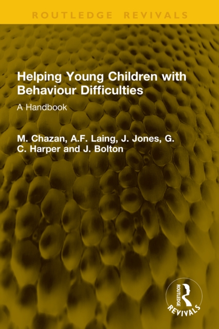 Helping Young Children with Behaviour Difficulties