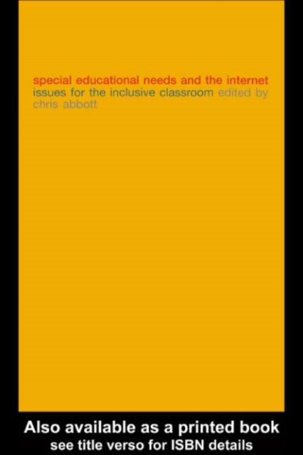 Special Educational Needs and the Internet