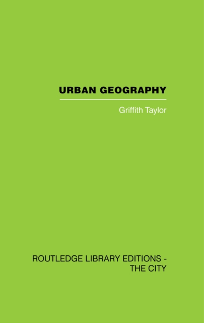 Urban Geography