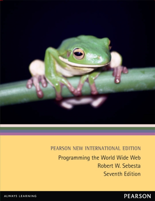 Programming the World Wide Web
