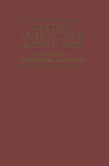 Regional Integration in East and West