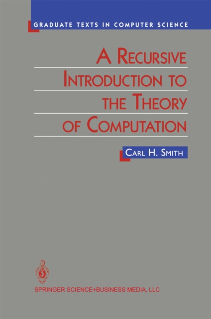 Recursive Introduction to the Theory of Computation