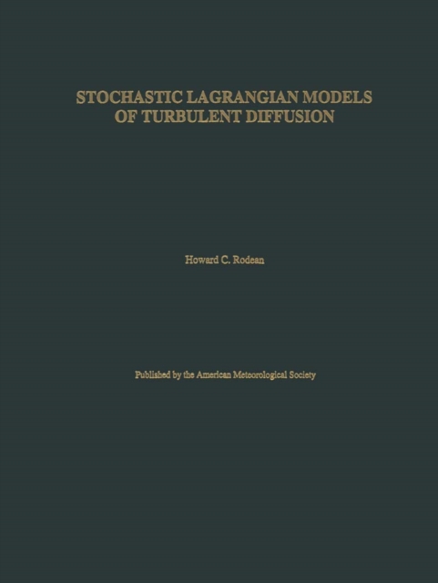 Stochastic Lagrangian Models of Turbulent Diffusion