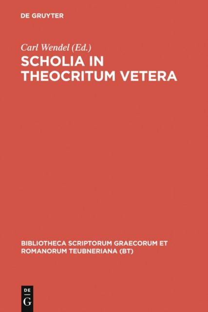Scholia in Theocritum vetera