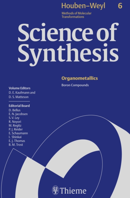 Science of Synthesis: Houben-Weyl Methods of Molecular Transformations  Vol. 6