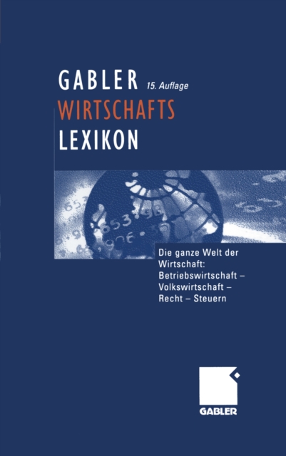 Gabler Wirtschaftslexikon / Taschenbuchausgabe