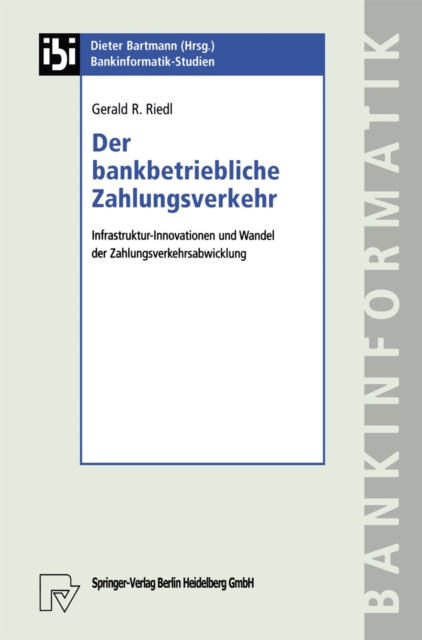 Der bankbetriebliche Zahlungsverkehr
