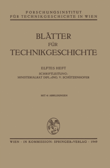 Blätter für Technikgeschichte