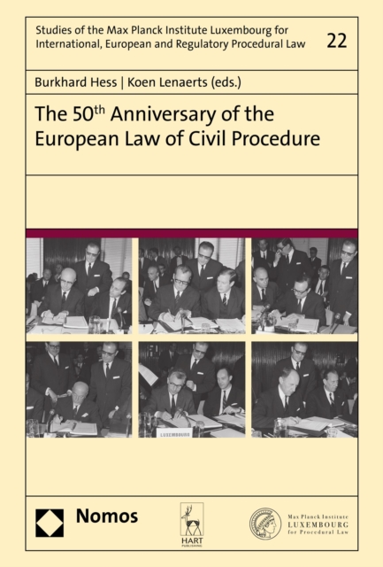 50th Anniversary of the European Law of Civil Procedure