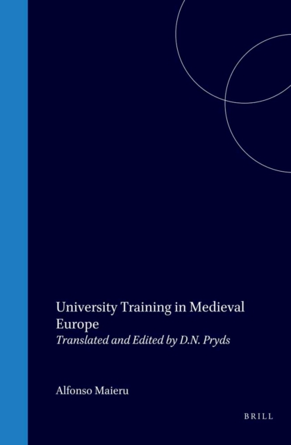 University Training in Medieval Europe