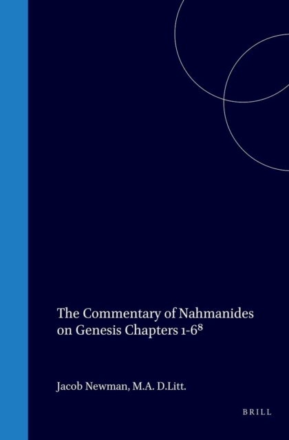 Commentary on Genesis Chapters 1-6