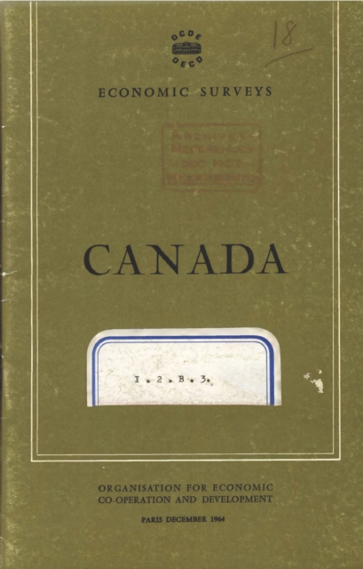 OECD Economic Surveys: Canada 1964