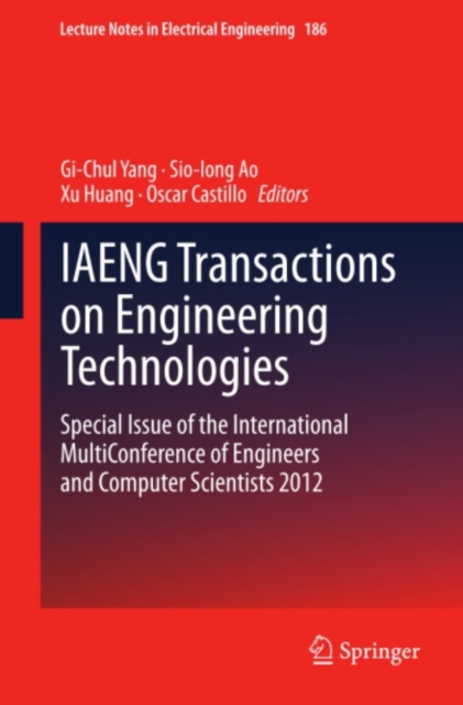 IAENG Transactions on Engineering Technologies
