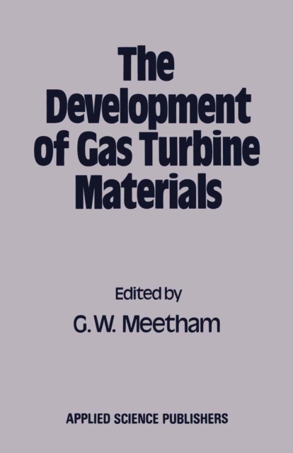 Development of Gas Turbine Materials