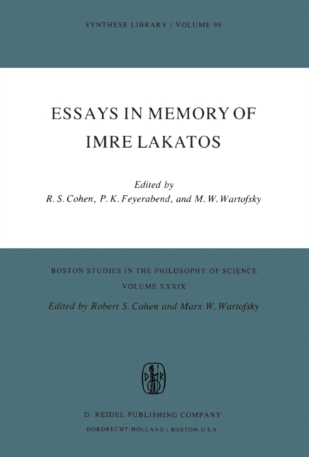 Essays in Memory of Imre Lakatos