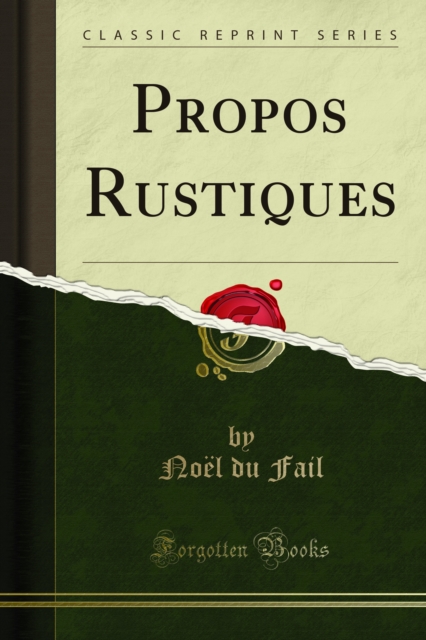 Propos Rustiques