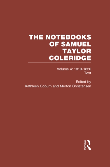 Coleridge Notebooks V4 Text