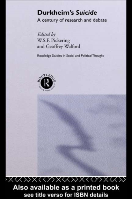 Durkheim's Suicide