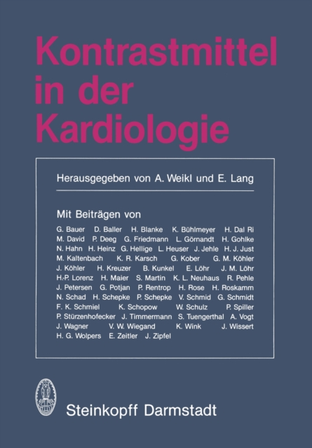 Kontrastmittel in der Kardiologie
