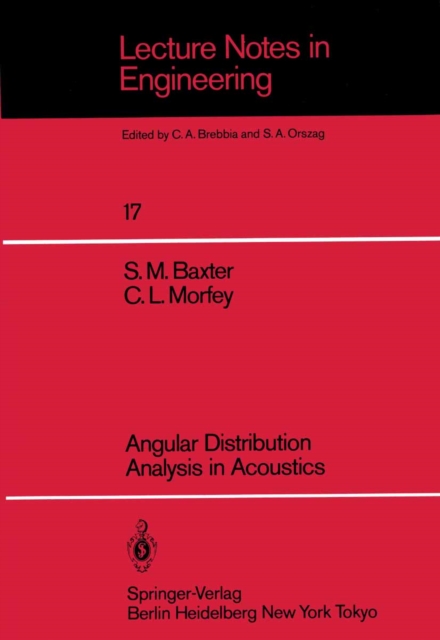 Angular Distribution Analysis in Acoustics