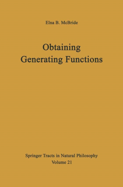 Obtaining Generating Functions