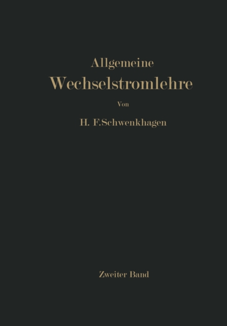 Allgemeine Wechselstromlehre