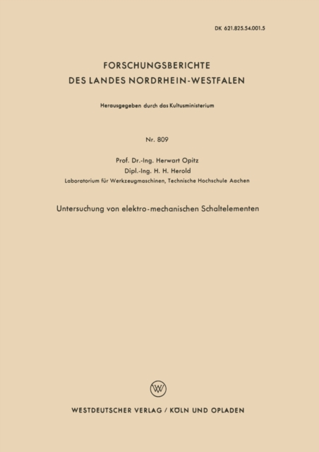 Untersuchungen an Baumwollkarden zwecks Ermittlung der Fehlerursachen für Dickeschwankungen